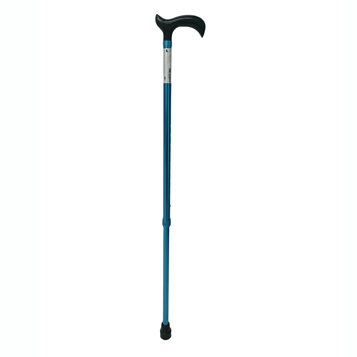 Bastón Azul Ajustable en Altura
