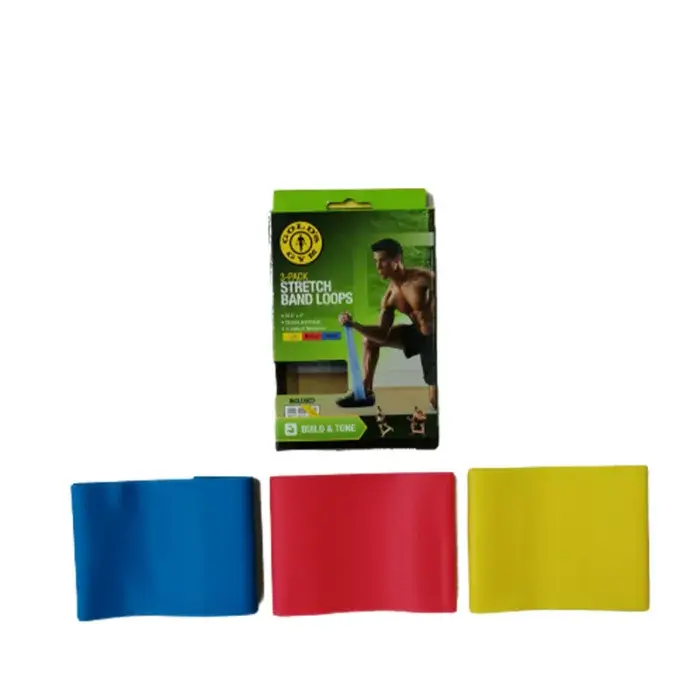Kit x3 Bandas Cerradas Loops colores azul rojo amarillo