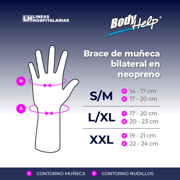Brace de Muñeca Bilateral