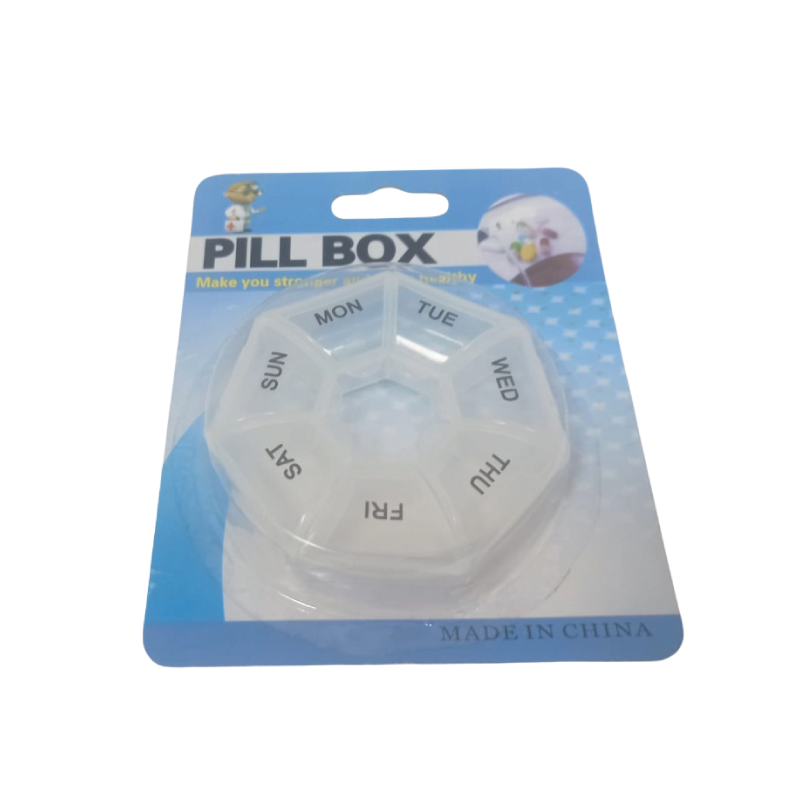Pastillero 7 Días Hexágono