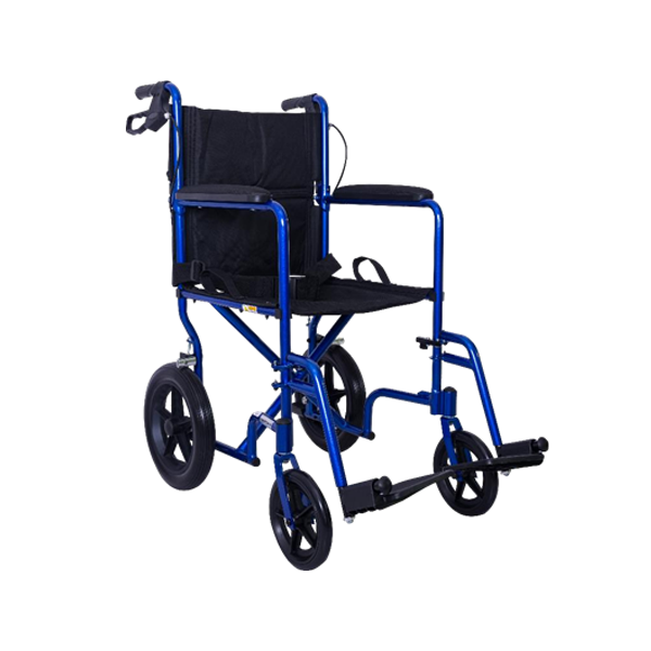 Silla de Ruedas de Transporte Aluminio