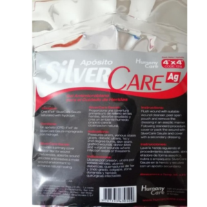 Silvercare Hidrogel Antimicrobiano Apósito 10X10