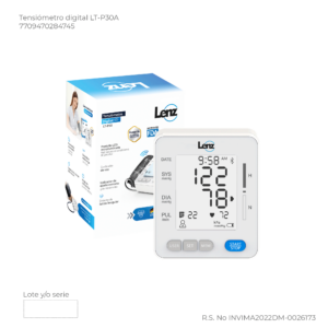 Tensiómetro Digital Lenz LT-P30A