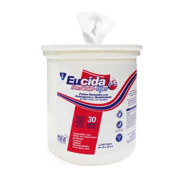 Eucida detergente y desinfectante wipes El Eucida Detergente y Desinfectante Wipes