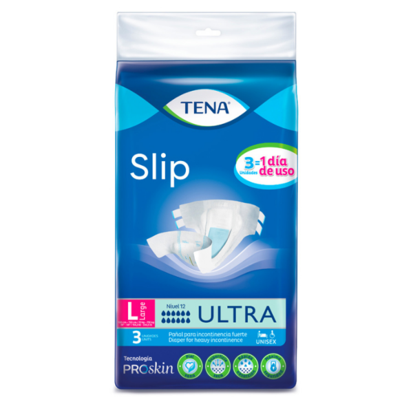 Pañal Tena Slip Ultra Paquete X3 Pañal Tena Slip Ultra Paquete X3